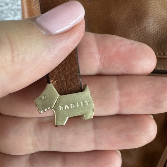 Radley London Hobo Handbag Brown Leather Purse Boho Postmans Park - Picture 3 of 15